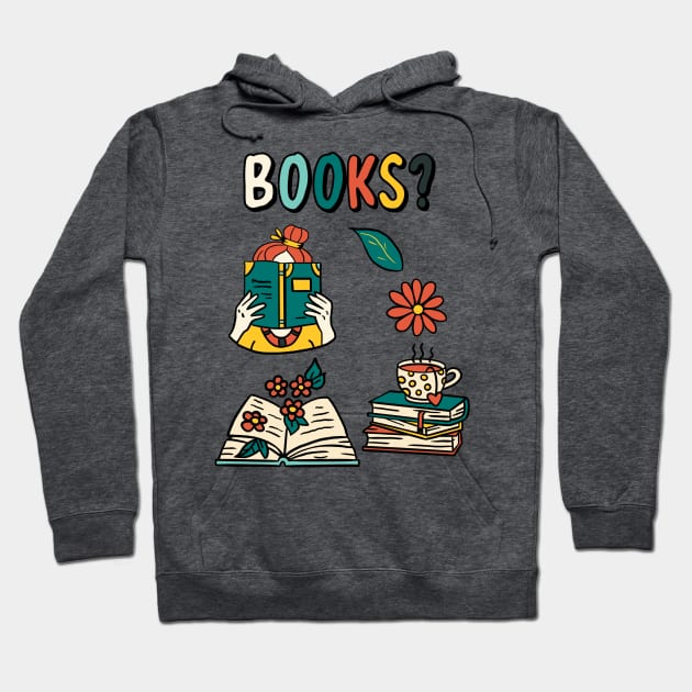 Books? Set of book pictures for readers Hoodie by AnabellaCor94